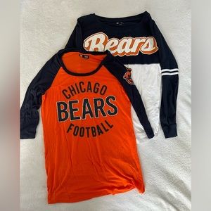 Lot of NFL Team apparel Bears tops